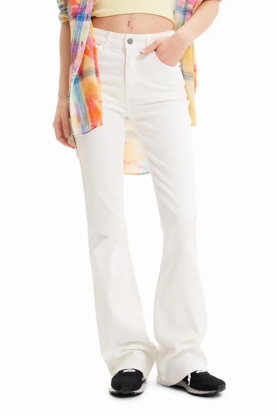 Lange Flare-Jeans Lange Flare-Jeans