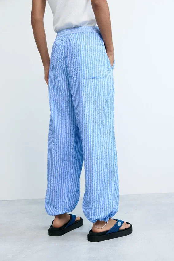 Lange gestreifte Hose Lange gestreifte Hose