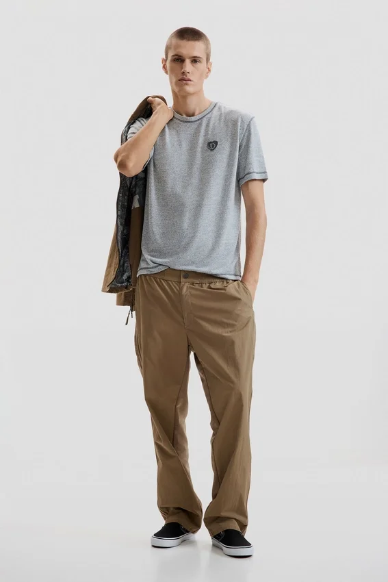 Lange Hose aus Mischgewebe Lange Hose aus Mischgewebe
