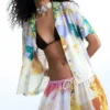 Lange Hose mit Blumenprint Lange Hose mit Blumenprint