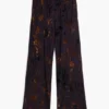 Lange Hose mit Flockdruck Lange Hose mit Flockdruck