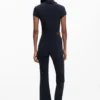 Langer Jumpsuit mit Reißverschluss Langer Jumpsuit mit Reißverschluss