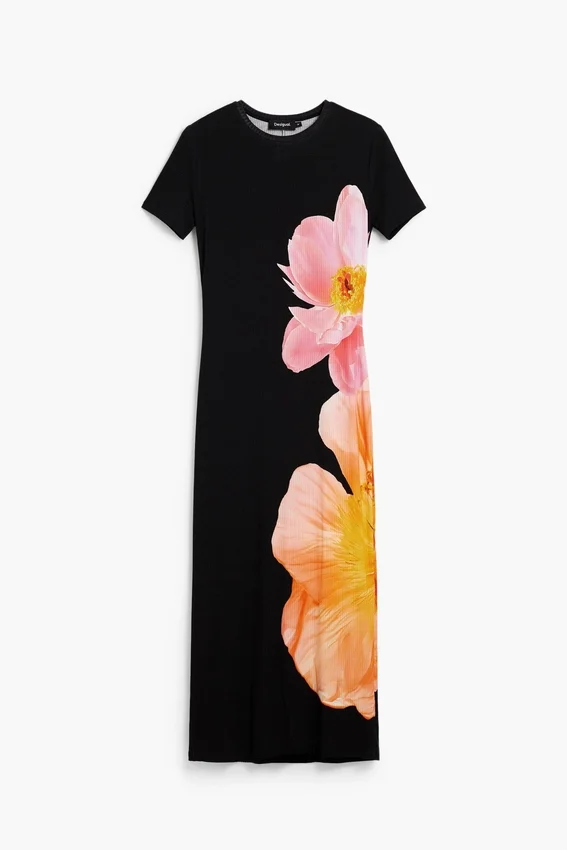 Langes Blumenkleid Langes Blumenkleid