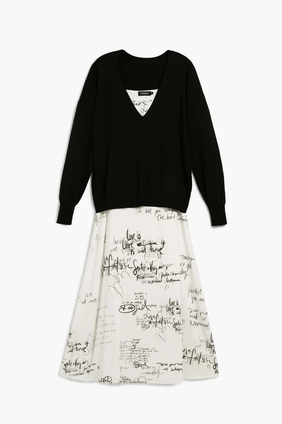 Langes Kombekleid Langes Kombekleid