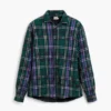 Langärmliges Overshirt mit Karomuster Langärmliges Overshirt mit Karomuster