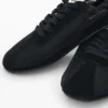 Leder-Sneaker mit Logo