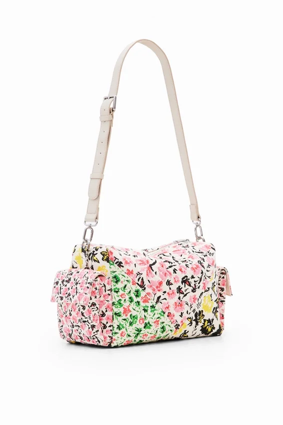 M Canvas-Tasche mit Blumenmuster M Canvas-Tasche mit Blumenmuster