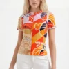 M. Christian Lacroix geripptes T-Shirt M. Christian Lacroix geripptes T-Shirt