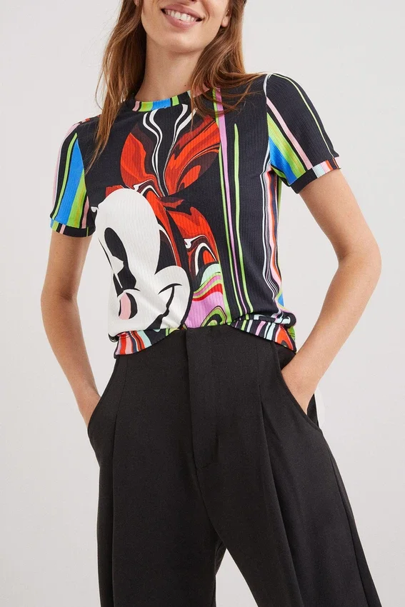 M. Christian Lacroix Mickey-Mouse-T-Shirt M. Christian Lacroix Mickey-Mouse-T-Shirt