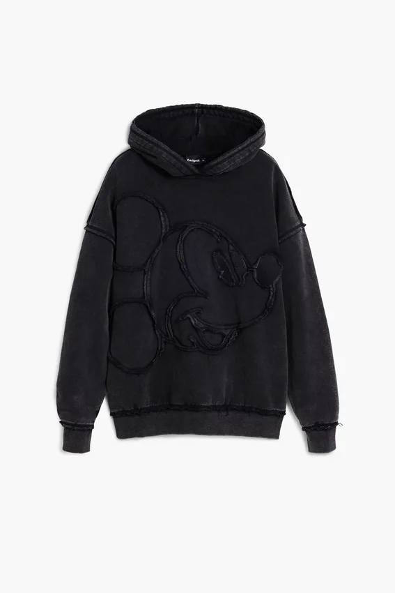 Mickey Mouse™ Sweatshirt mit Aufnäher Mickey Mouse™ Sweatshirt mit Aufnäher