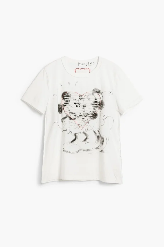 Mickey- und Minnie-Mouse™-Herz-T-Shirt Mickey- und Minnie-Mouse™-Herz-T-Shirt
