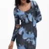 Midi-Plisseekleid Midi-Plisseekleid