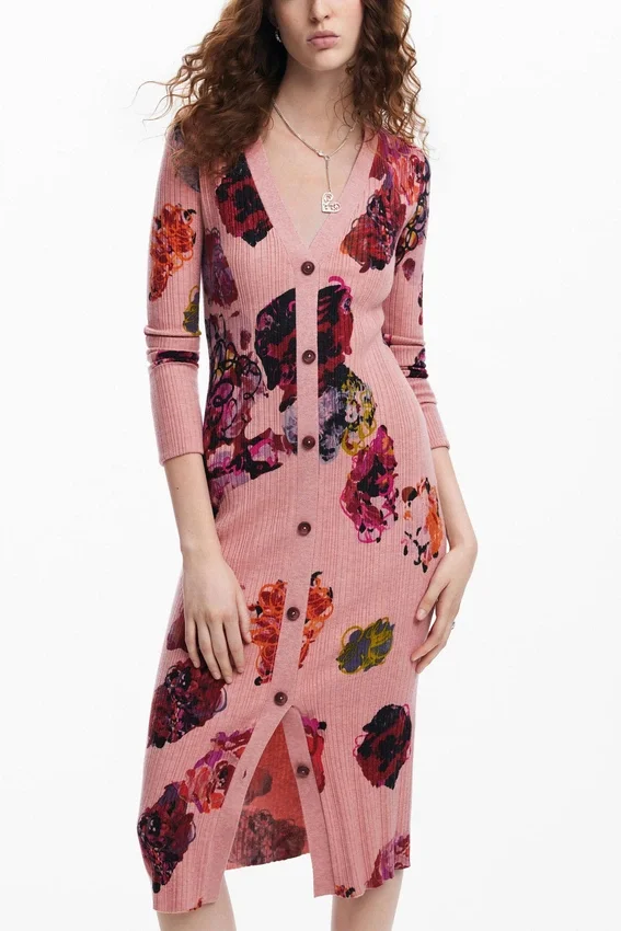 Midi-Strickkleid von M. Christian Lacroix Midi-Strickkleid von M. Christian Lacroix