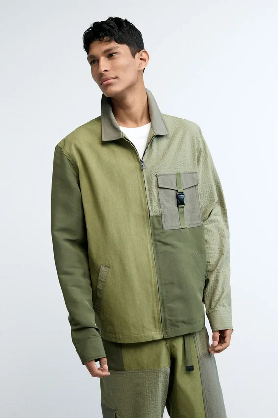 Militärjacke mit Taschen Militärjacke mit Taschen