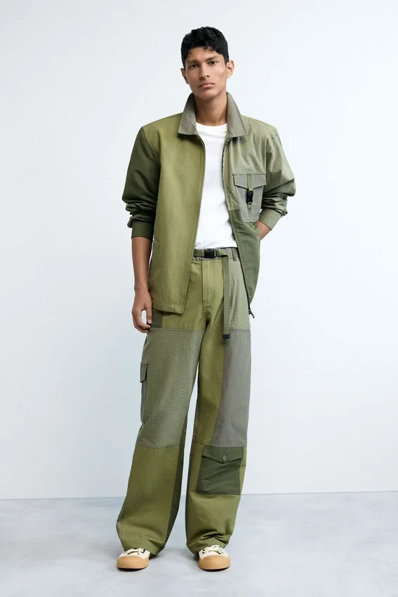 Militärjacke mit Taschen Militärjacke mit Taschen