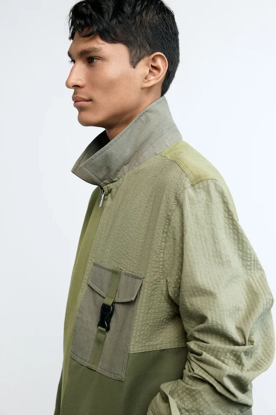 Militärjacke mit Taschen Militärjacke mit Taschen