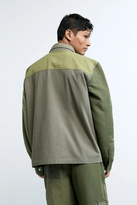 Militärjacke mit Taschen Militärjacke mit Taschen