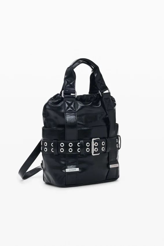 Mini-Rucksack mit Schnallenverschluss Mini-Rucksack mit Schnallenverschluss