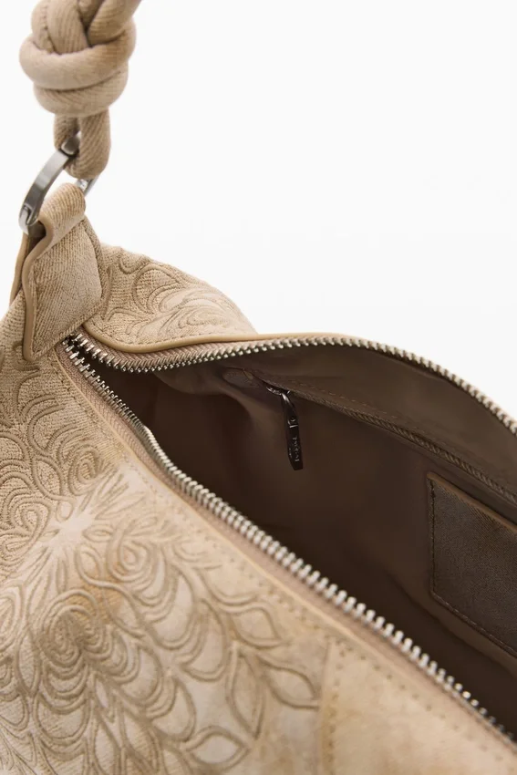 Mittlere bestickte Tasche Mittlere bestickte Tasche