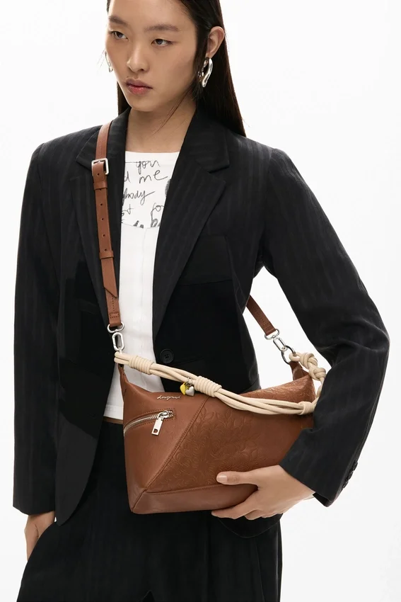 Mittlere bestickte Tasche Mittlere bestickte Tasche