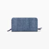 Mittlere Denim-Herz-Geldbörse Mittlere Denim-Herz-Geldbörse