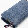 Mittlere Denim-Herz-Geldbörse Mittlere Denim-Herz-Geldbörse