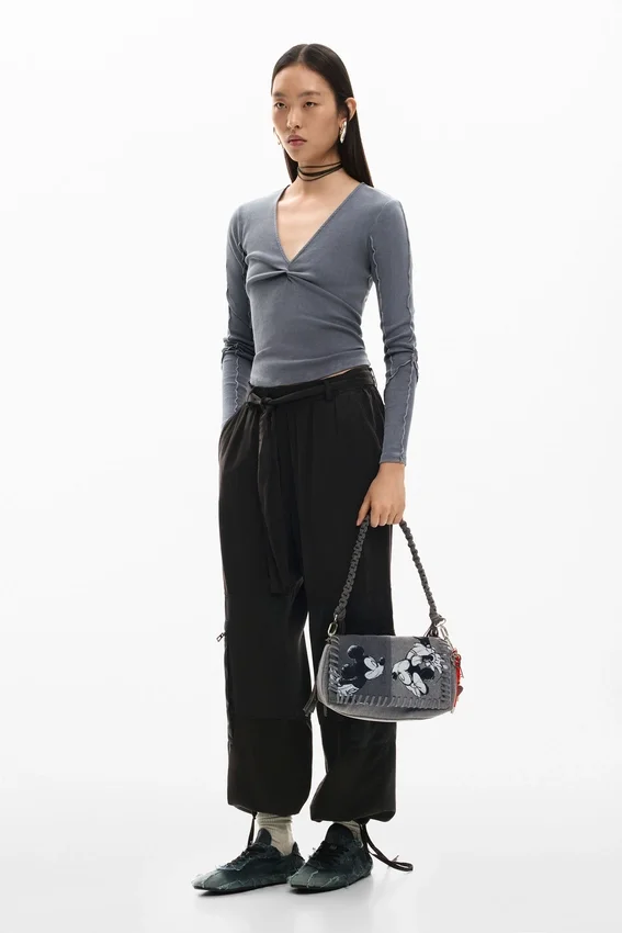 Mittlere Denim-Tasche Mickey Mouse™ Mittlere Denim-Tasche Mickey Mouse™