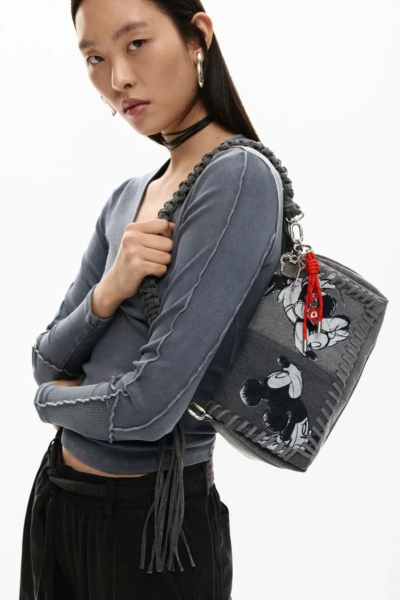 Mittlere Denim-Tasche Mickey Mouse™ Mittlere Denim-Tasche Mickey Mouse™