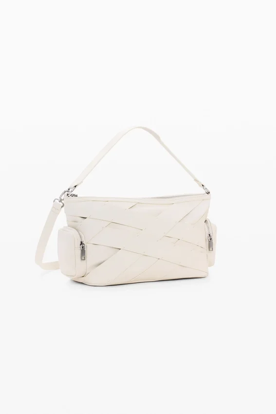 Mittlere geflochtene Logo-Tasche Mittlere geflochtene Logo-Tasche