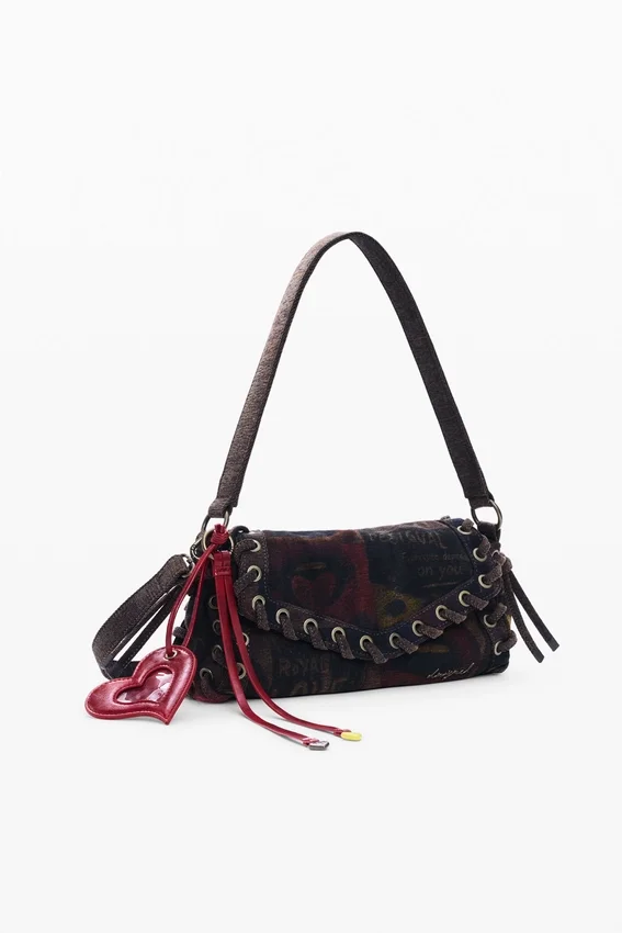 Mittlere Graffiti-Lippen-Tasche Mittlere Graffiti-Lippen-Tasche