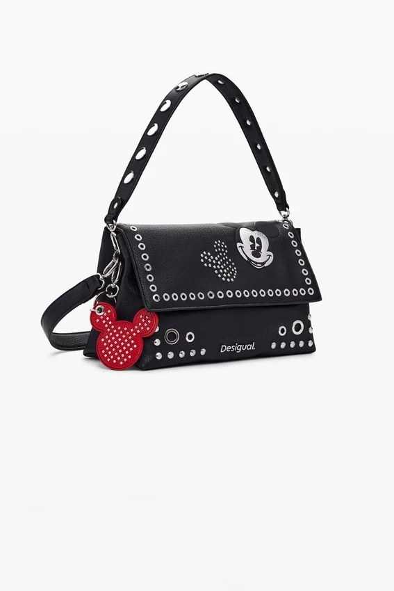Mittlere Mickey Mouse™-Tasche mit Nieten Mittlere Mickey Mouse™-Tasche mit Nieten