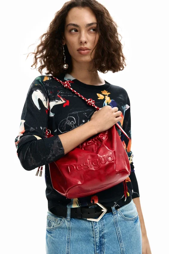 Mittlere ovale Logo-Tasche Mittlere ovale Logo-Tasche