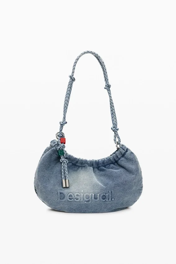 Mittlere ovale Tasche mit Anhängern Mittlere ovale Tasche mit Anhängern