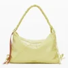 Mittlere Tasche mit glänzender Schleife Mittlere Tasche mit glänzender Schleife