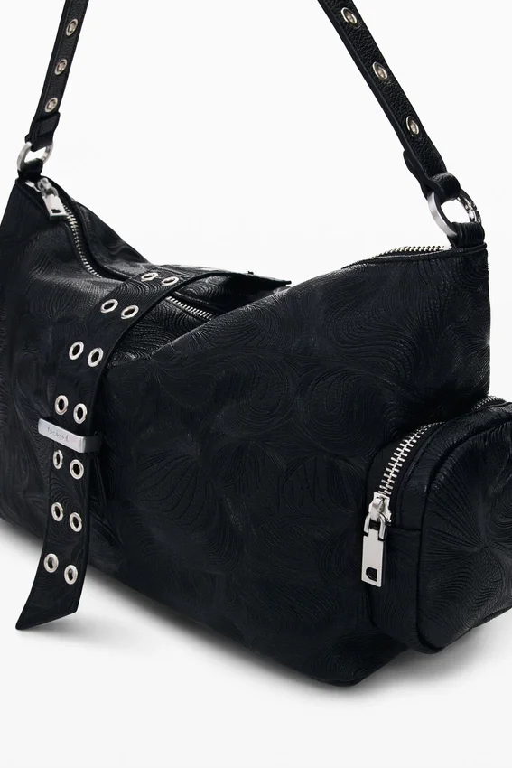 Mittlere Tasche mit Perforation Mittlere Tasche mit Perforation