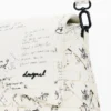Mittlere Tasche mit Schriftzug Mittlere Tasche mit Schriftzug