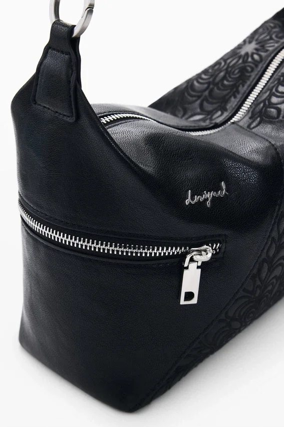 Mittlere Tasche mit Stickerei Mittlere Tasche mit Stickerei