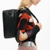 Mittlere Tasche mit Stickerei Mittlere Tasche mit Stickerei