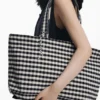 Mittlere wendbare Twill-Tasche Mittlere wendbare Twill-Tasche