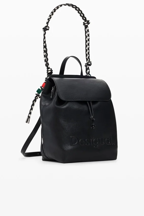 Mittlerer geflochtener Rucksack Mittlerer geflochtener Rucksack