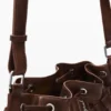 Mittlerer geflochtener Rucksack mit Kordelzug Mittlerer geflochtener Rucksack mit Kordelzug