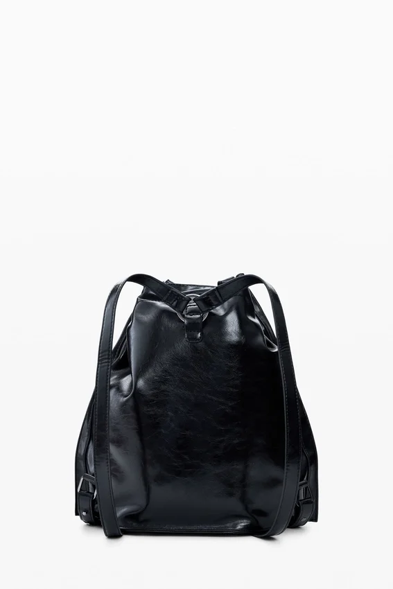 Mittlerer glänzender Rucksack Mittlerer glänzender Rucksack