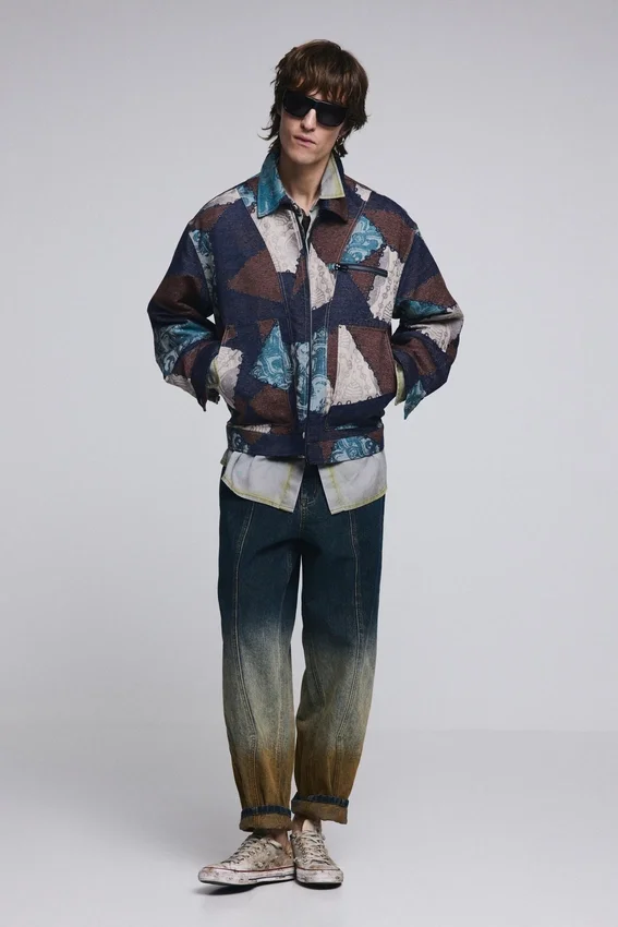 Mosaik-Jacke Mosaik-Jacke