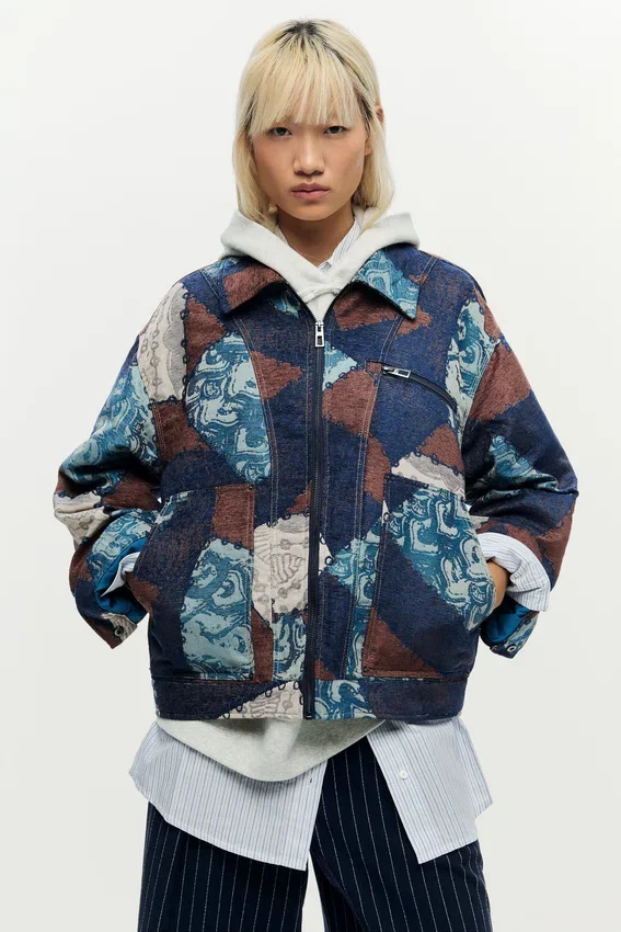 Mosaik-Jacke Mosaik-Jacke
