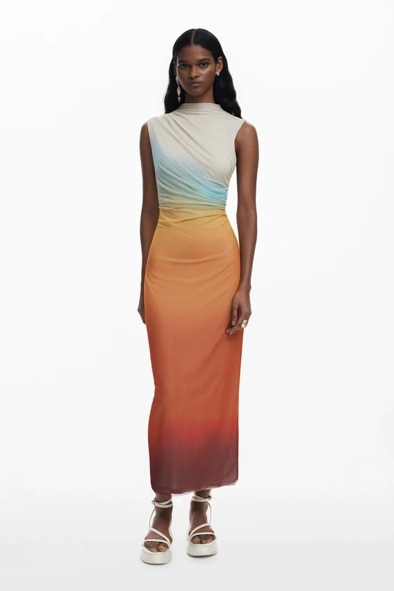 Ombré-Tüll-Kleider Ombré-Tüll-Kleider