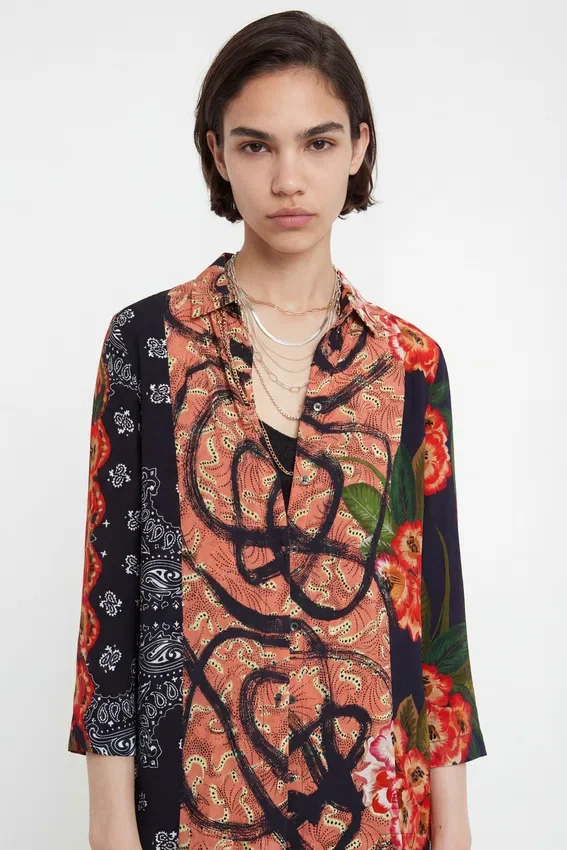 Orientalisches Boho-Hemd Orientalisches Boho-Hemd