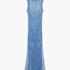 Pareo-Kleid aus Pailletten-Netzstoff Pareo-Kleid aus Pailletten-Netzstoff
