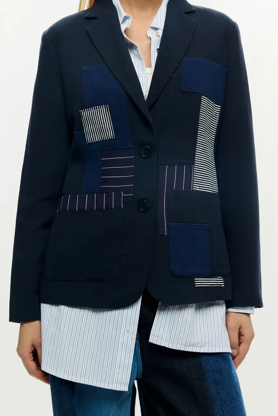 Patchwork-Blazer Patchwork-Blazer