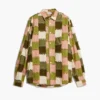 Patchwork-Hemd mit Karomuster Patchwork-Hemd mit Karomuster