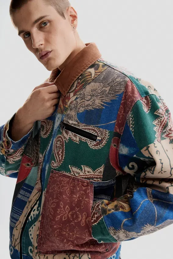 Patchwork-Jacke Patchwork-Jacke